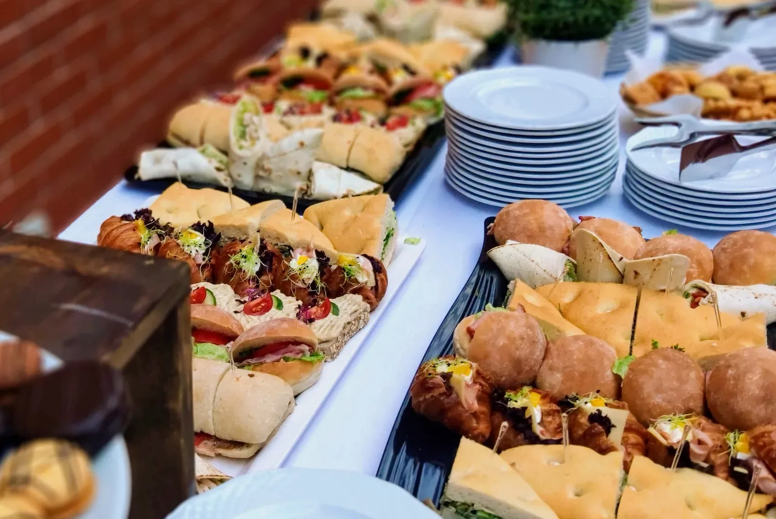 Office catering pillanat 6