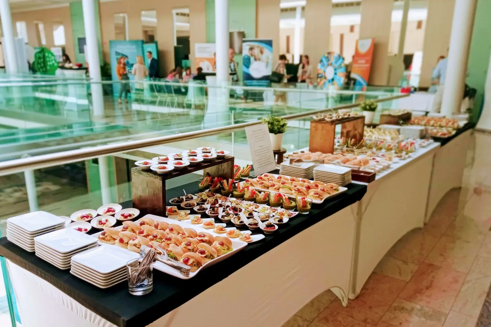 Állófogadás catering pillanat 7
