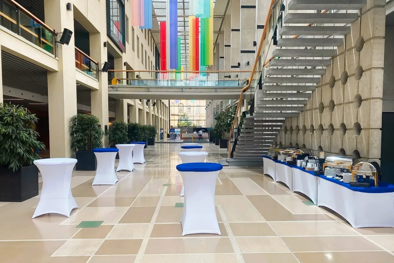 Egész napos konferencia catering büféasztal