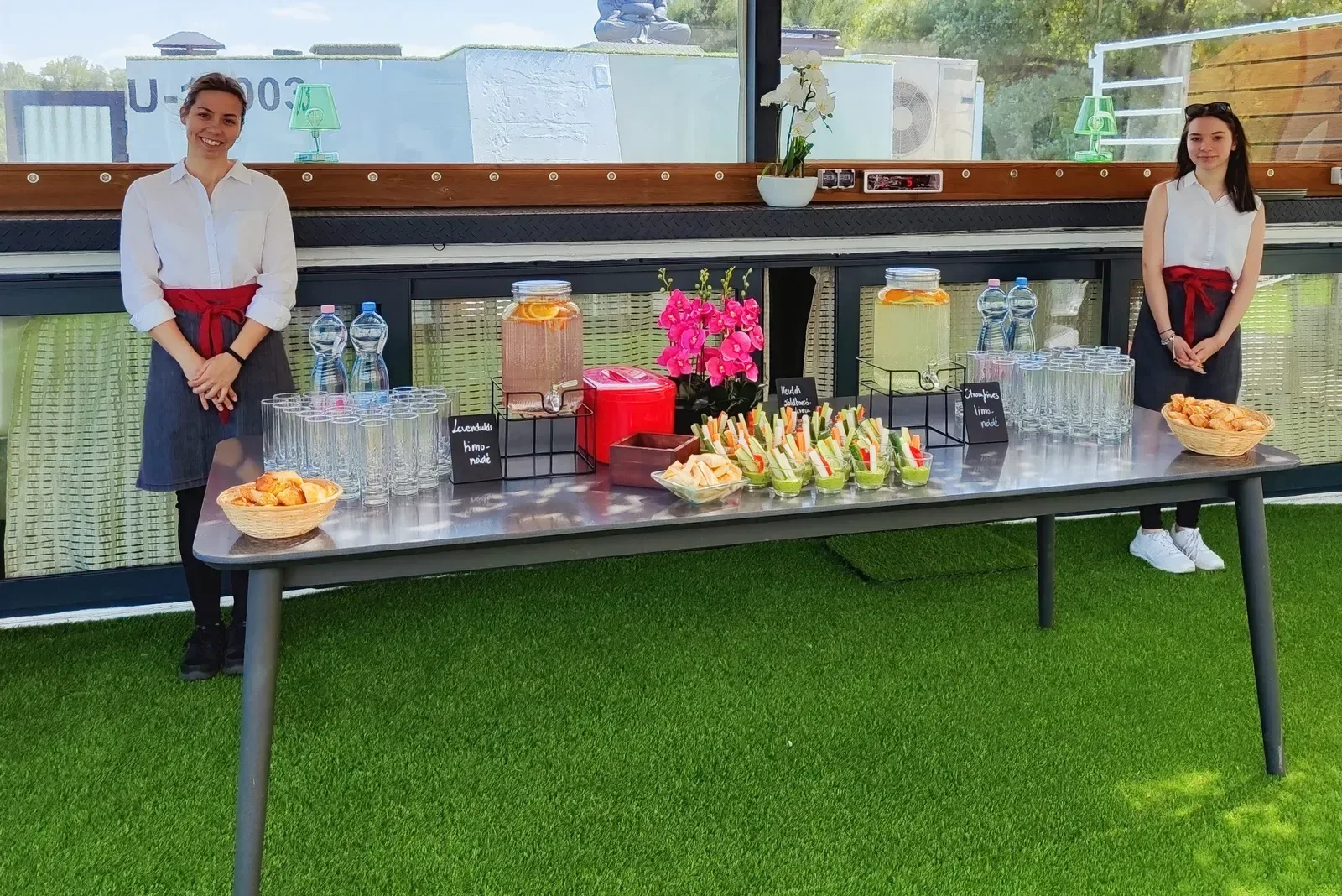 Office catering pillanat 7